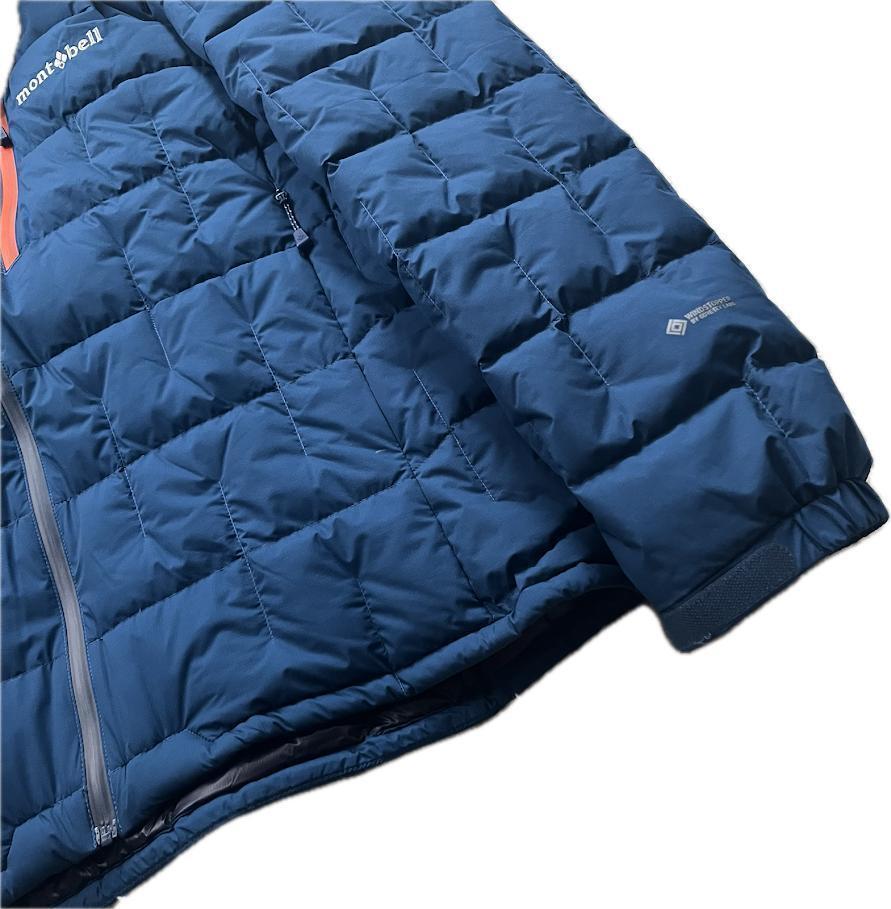 1000FP】現行美品 mont-bell モンベル イグニスダウンパーカ 青