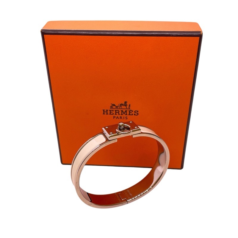 エルメス HERMES ミニクリックケリーブレス シルバー ジュエリー 中古_画像9