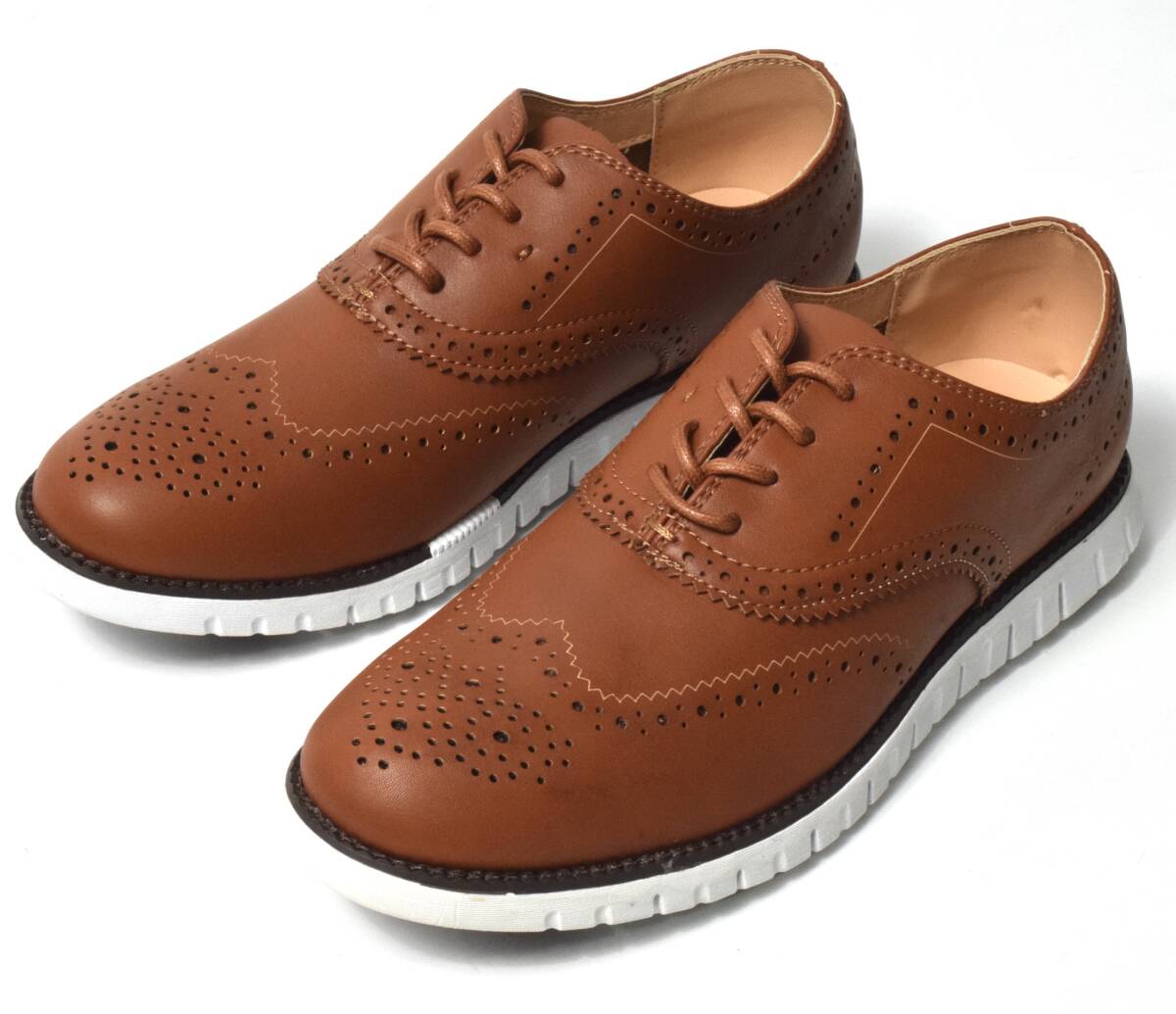 未使用 Cole Haan コールハーン キッズ シューズ Kids CHILD 23cm ゼログランド Z GRAND OXFORD PERF ②