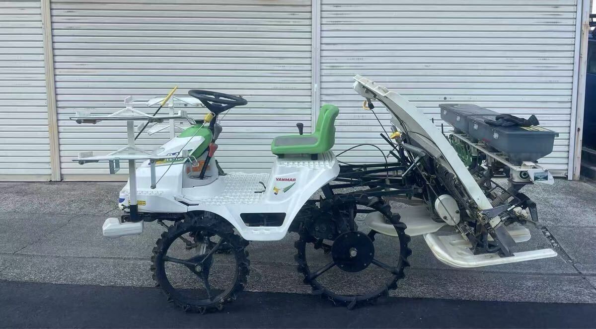 引取り限定 中古現状品愛知県岡崎市】 ヤンマー 田植機 Pe-1X 4 引取り限定 中古現状品愛知県岡崎市】 ヤンマー 田植機 Pe-1X 4