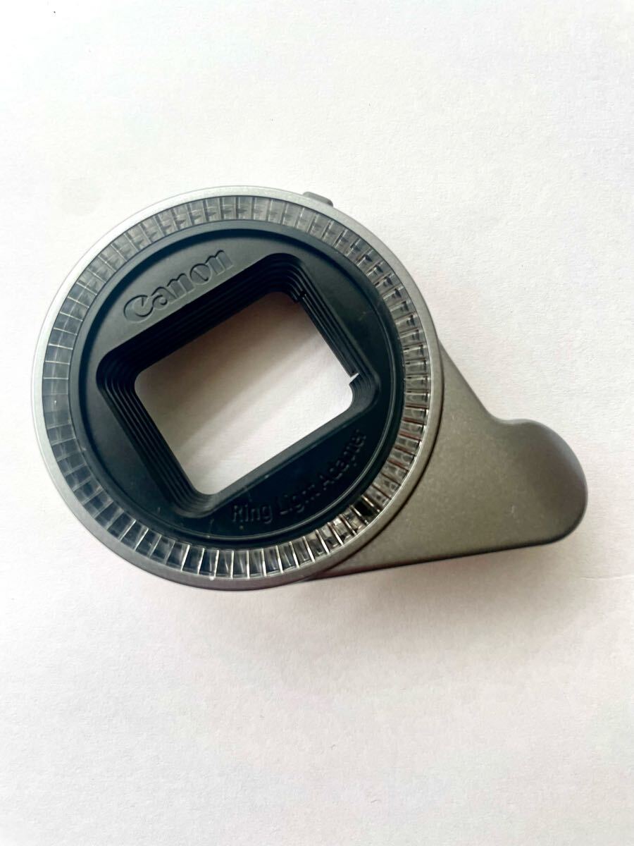 [送料無(wú)料] Canon / キヤノン Ring Light Adapter ビデオカメラ IXY DV #P1060