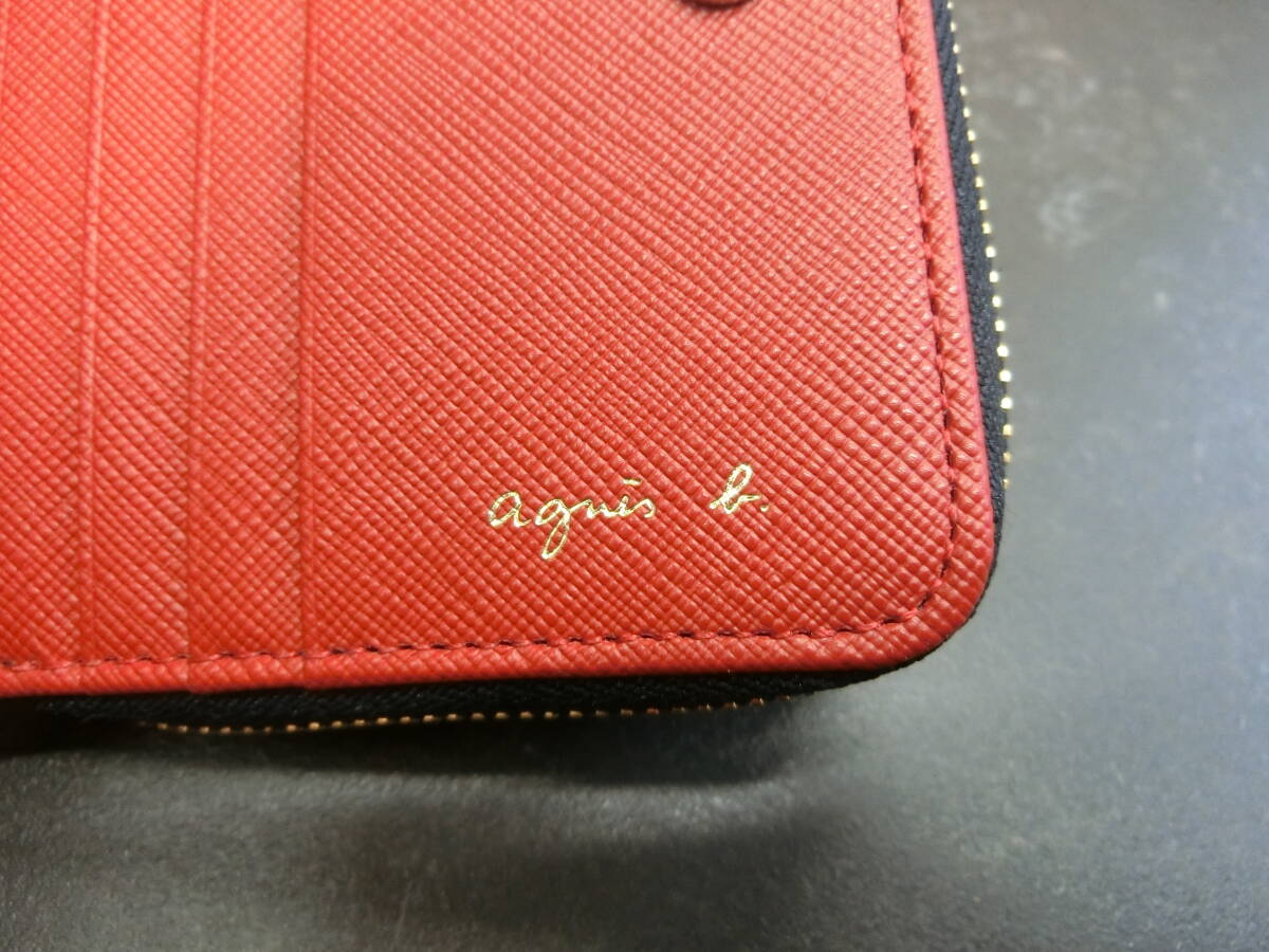 アニエスベー agnes b 二つ折り財布　未使用品