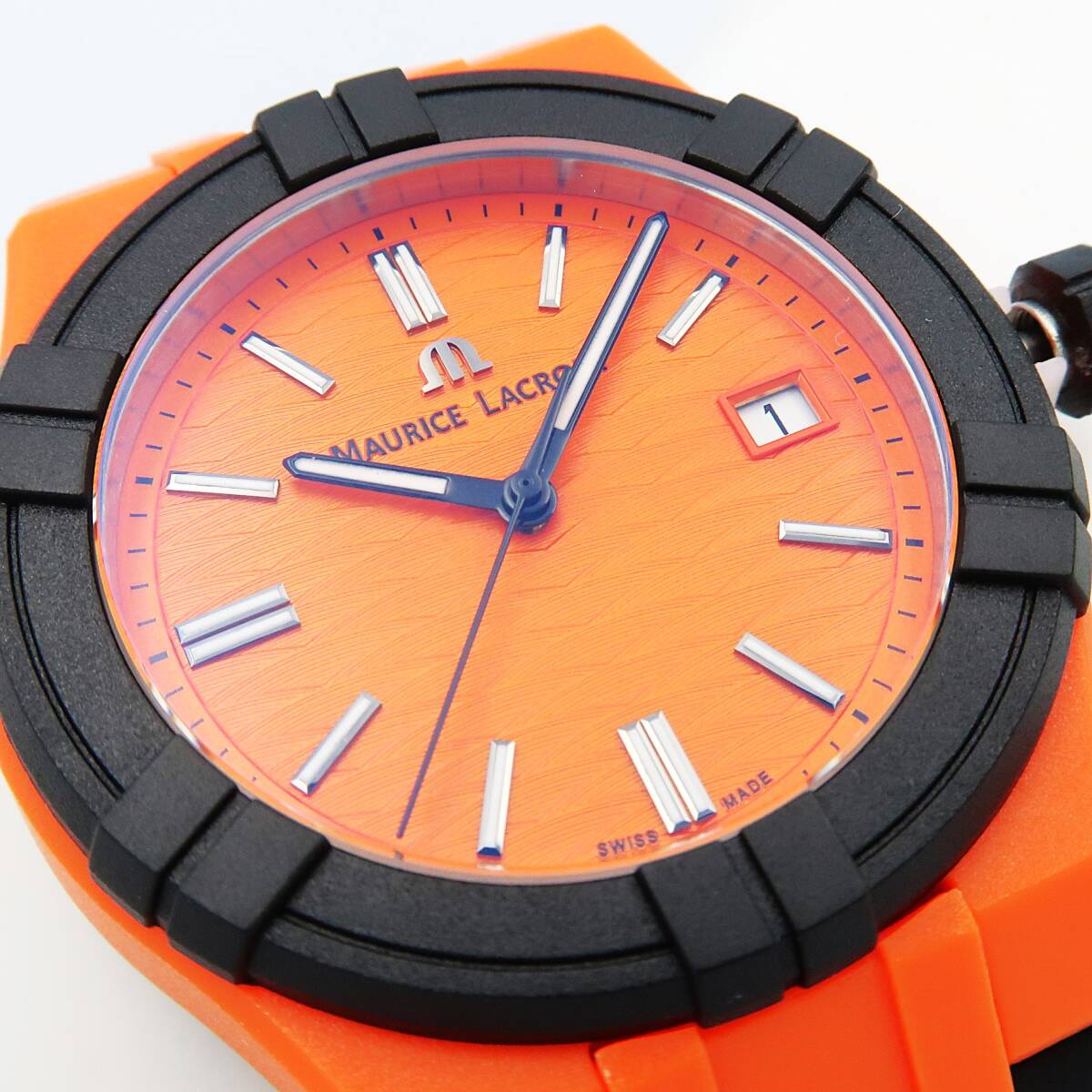 MAURICE LACROIX　モーリスラクロア　Aikon　オレンジ　アイコン　#Tide　#タイド　AI2008-50050-300-0
