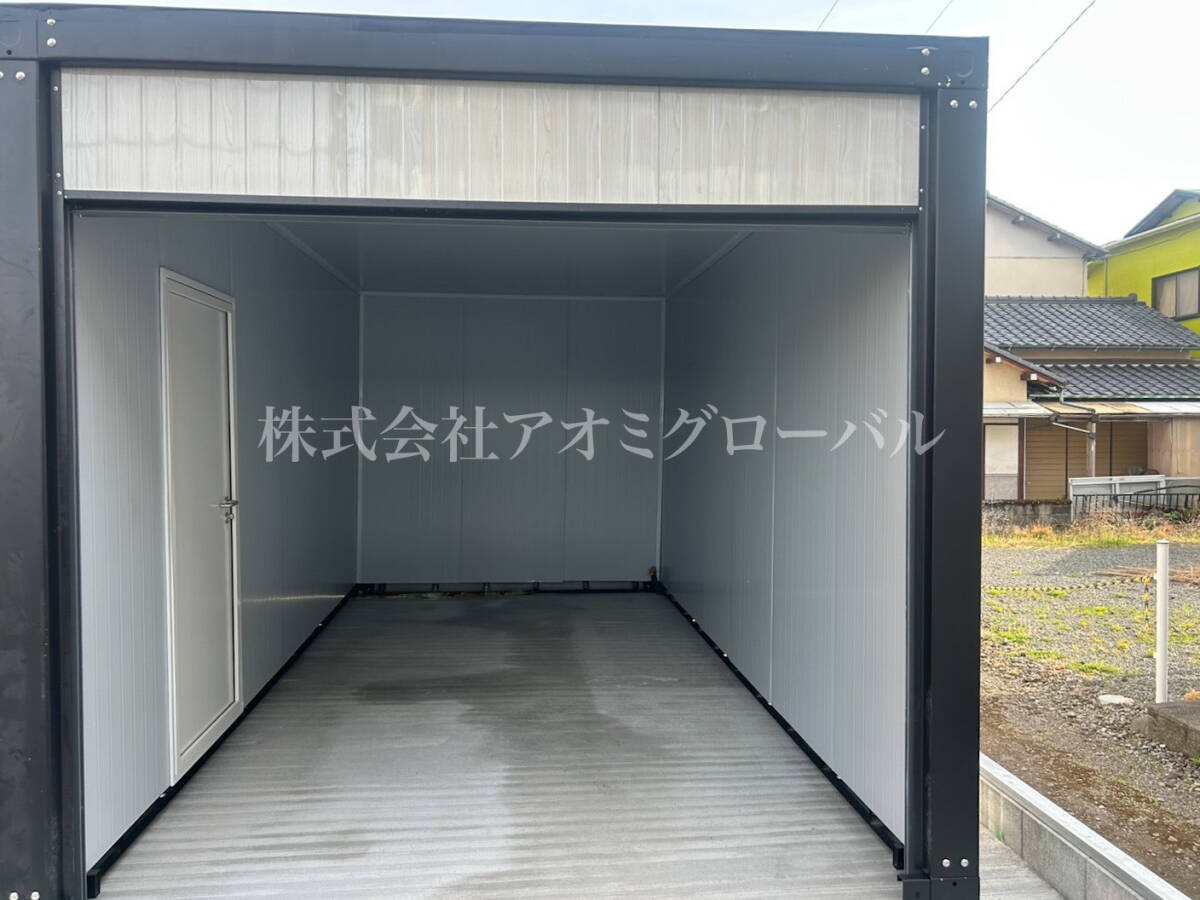 移動可能な鉄骨ガレージ プレハブハウス カーポート シャッター 移動可能な鉄骨ガレージ プレハブハウス カーポート シャッター