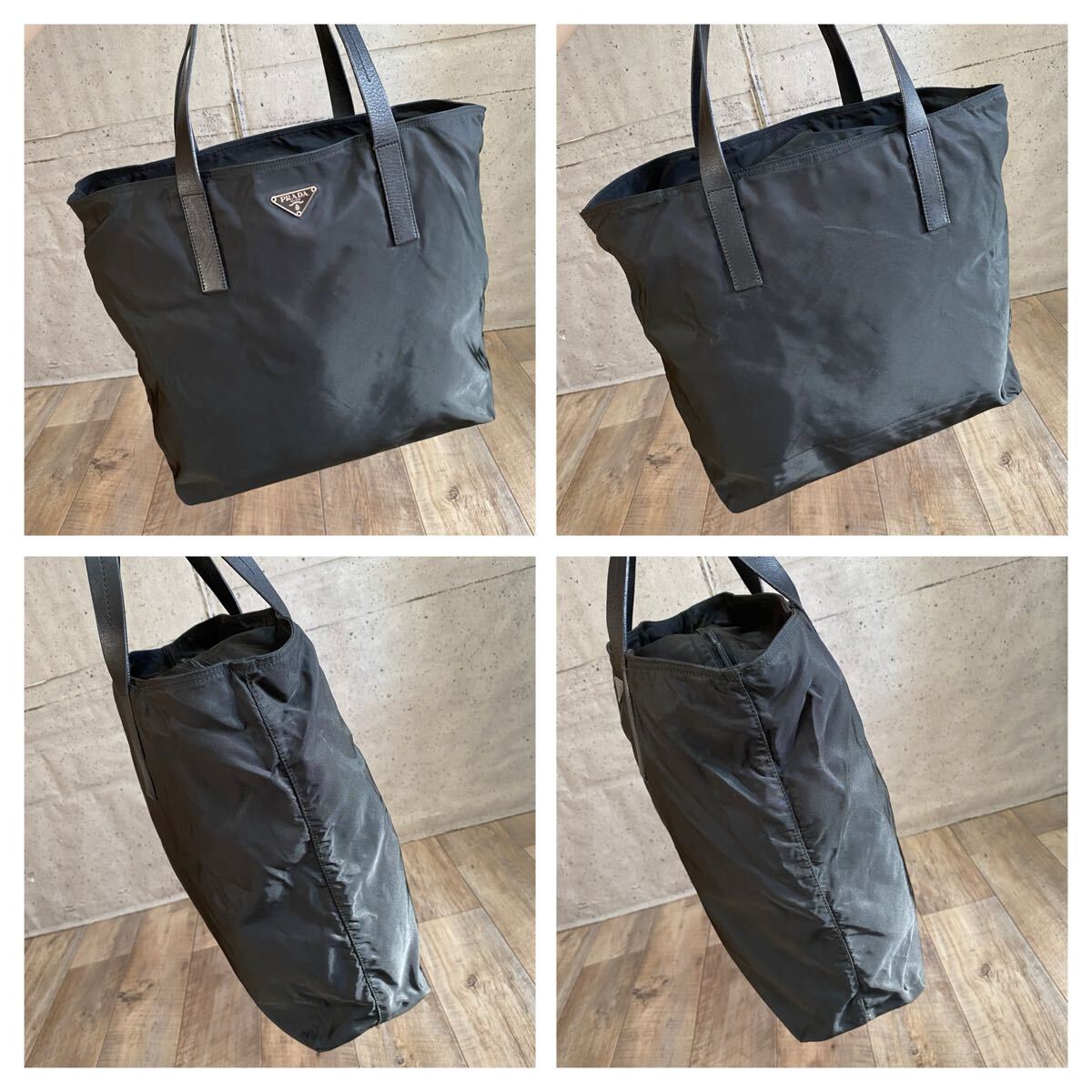 本物 PRADA プラダ テスートナイロン トートバッグ ハンドバッグ 本物 PRADA プラダ テスートナイロン トートバッグ ハンドバッグ