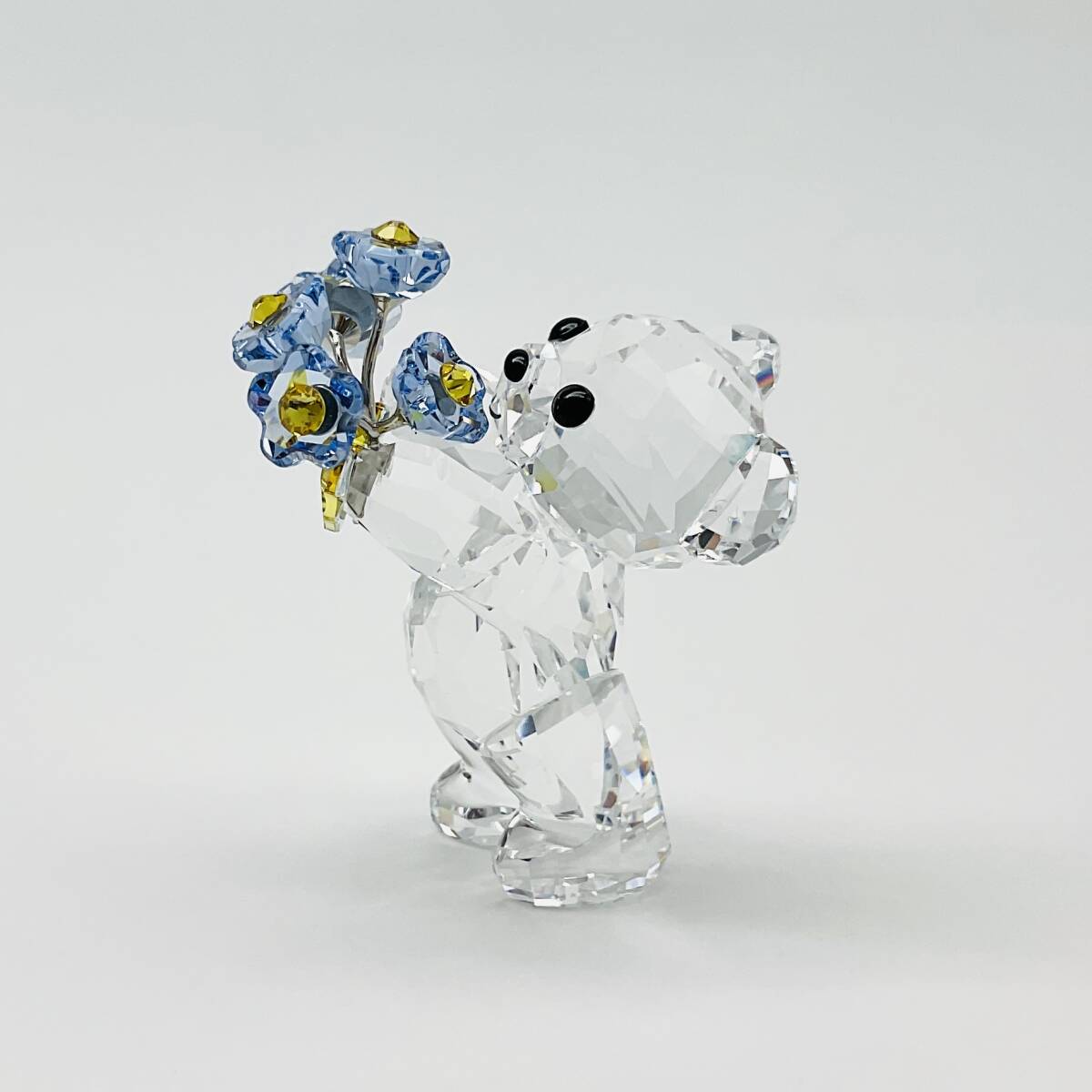 5755】美品 SWAROVSKI スワロフスキー クリスタル くま 花束 5755】美品 SWAROVSKI スワロフスキー クリスタル くま 花束
