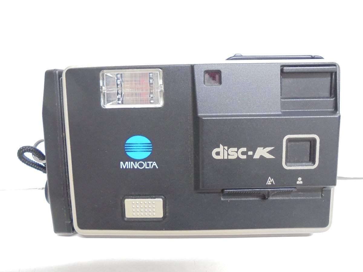 [41]1 иен ~MINOLTA Minolta disc-k камера работоспособность не проверялась руководство пользователя с футляром 