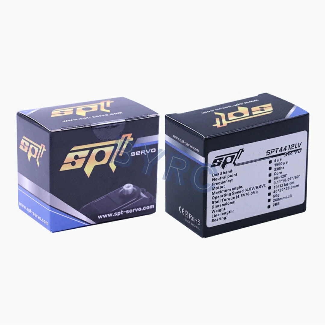 3個 SPT4412LV ラジコン ロープロ サーボ おくっ TT01 YD-2