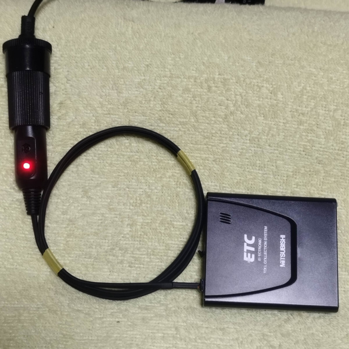 三菱電機製 ETC車載機用シガープラグコード(EP-9U53v 56v 57v 三菱電機製 ETC車載機用シガープラグコード(EP-9U53v 56v 57v
