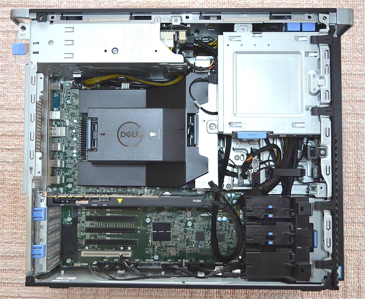 DELL Precision 5820 Tower/ Xeon W-2145/ 新品SSD500ＧB/ 64GB/ P4000/ Win11/ -5M12-