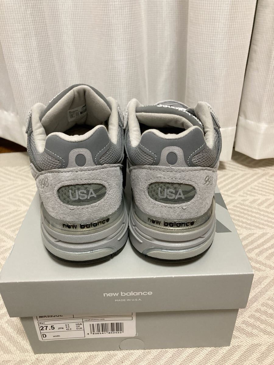 1円スタート 新品未使用 27.5cm USA製 New Balance MR993GL 1円スタート 新品未使用 27.5cm USA製 New Balance MR993GL
