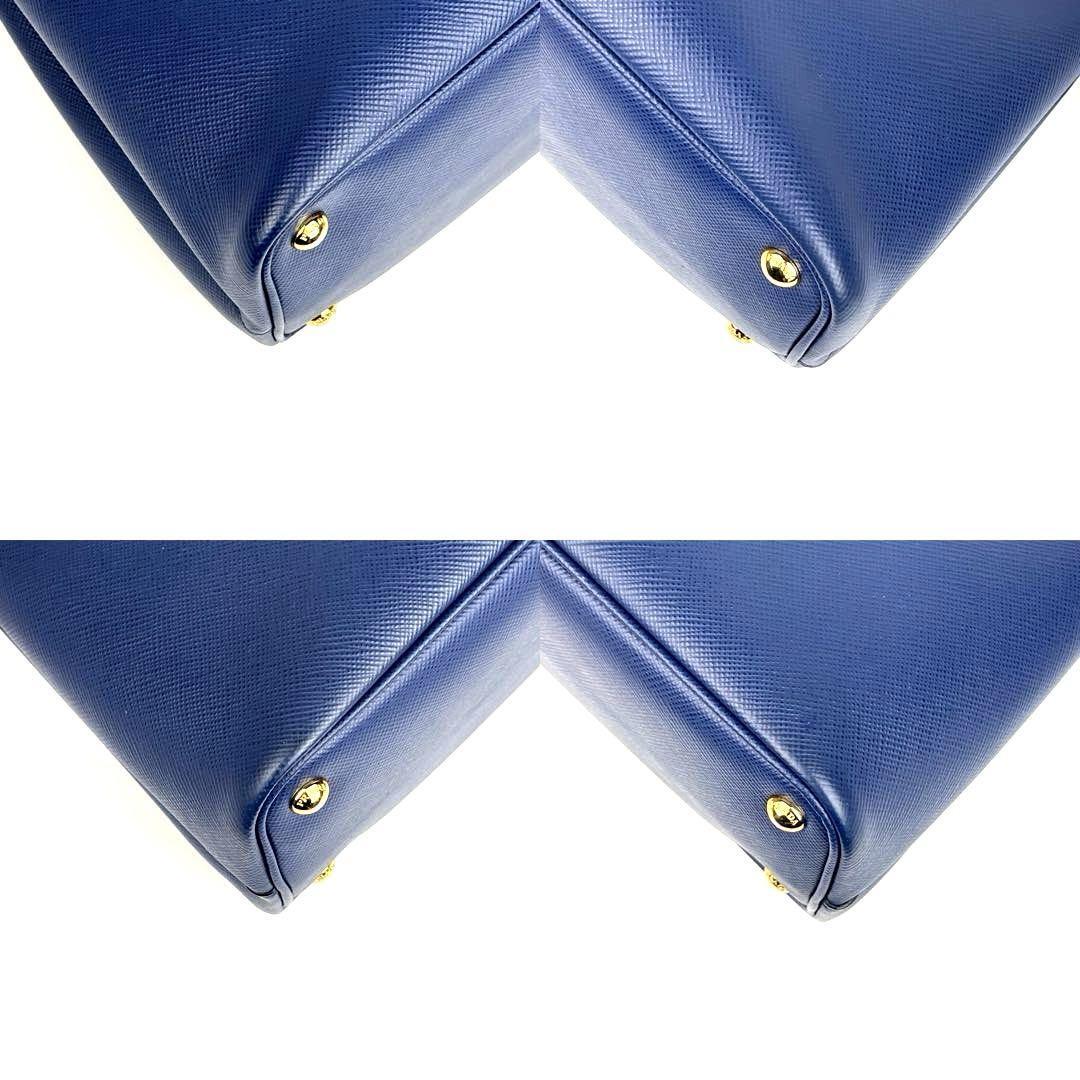 極美品】PRADA プラダ トートバッグ ドゥーブレ 三角ロゴ 極美品】PRADA プラダ トートバッグ ドゥーブレ 三角ロゴ