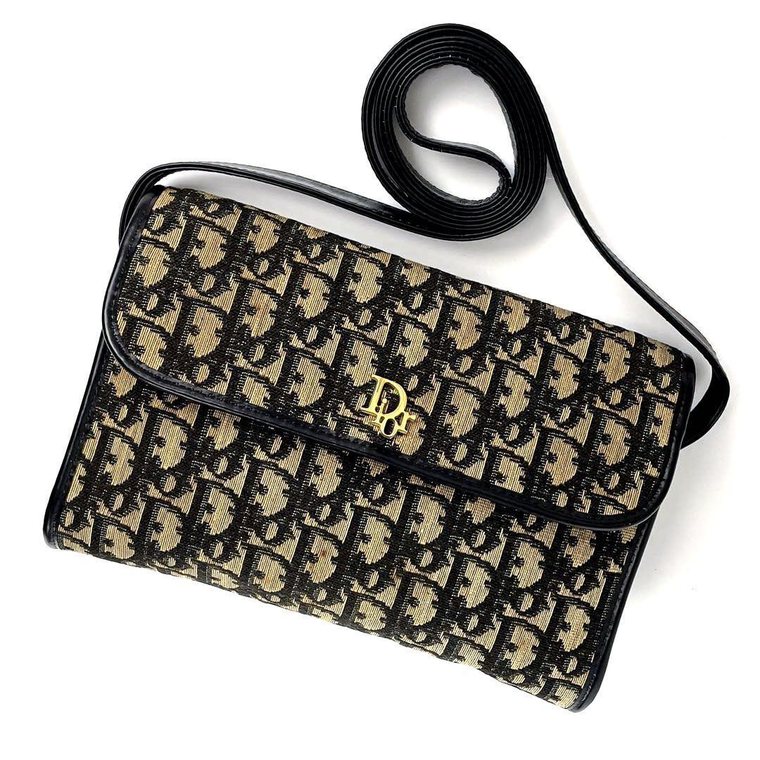 希少】Christian Dior ディオール ショルダーバッグ トロッター 希少】Christian Dior ディオール ショルダーバッグ トロッター