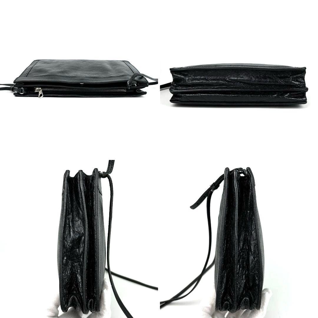美品】BALENCIAGA バレンシアガ ショルダーバッグ 2way ネイビー 美品】BALENCIAGA バレンシアガ ショルダーバッグ 2way ネイビー