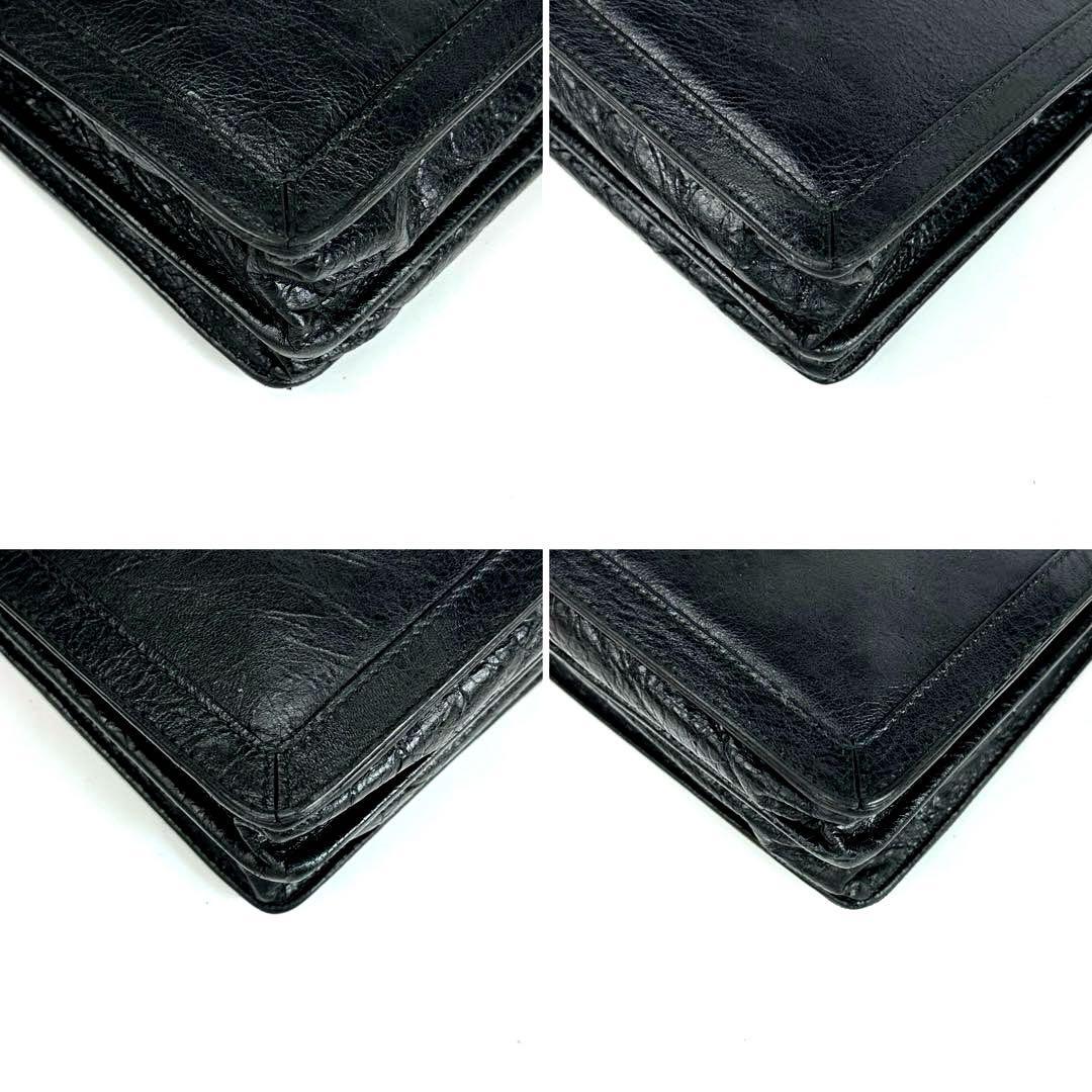 美品】BALENCIAGA バレンシアガ ショルダーバッグ 2way ネイビー 美品】BALENCIAGA バレンシアガ ショルダーバッグ 2way ネイビー