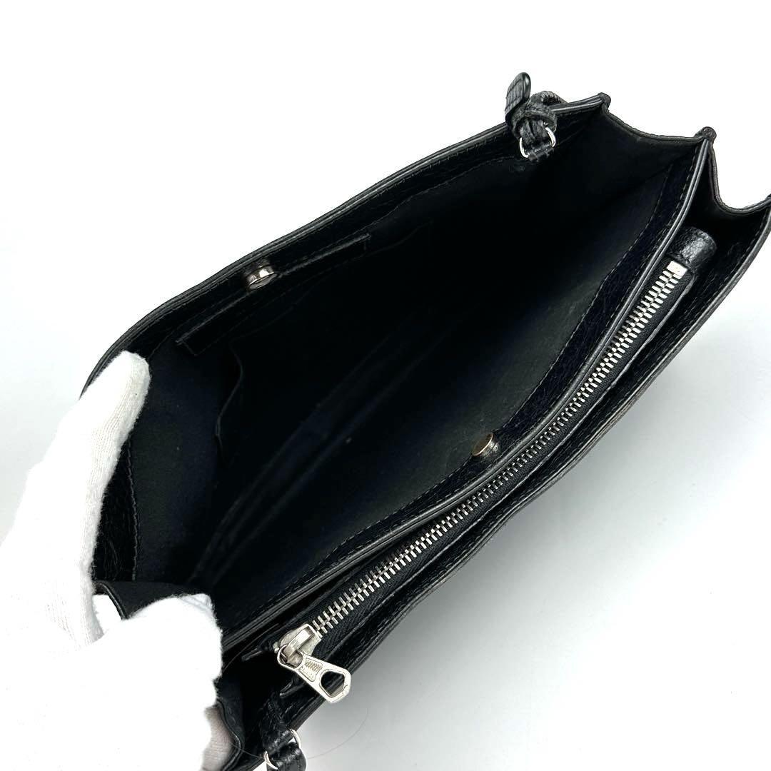 美品】BALENCIAGA バレンシアガ ショルダーバッグ 2way ネイビー 美品】BALENCIAGA バレンシアガ ショルダーバッグ 2way ネイビー