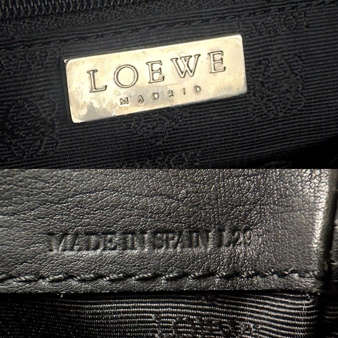 美品 LOEWE ロエベ ワンショルダー 肩掛け アナグラム ロゴ型 美品 LOEWE ロエベ ワンショルダー 肩掛け アナグラム ロゴ型