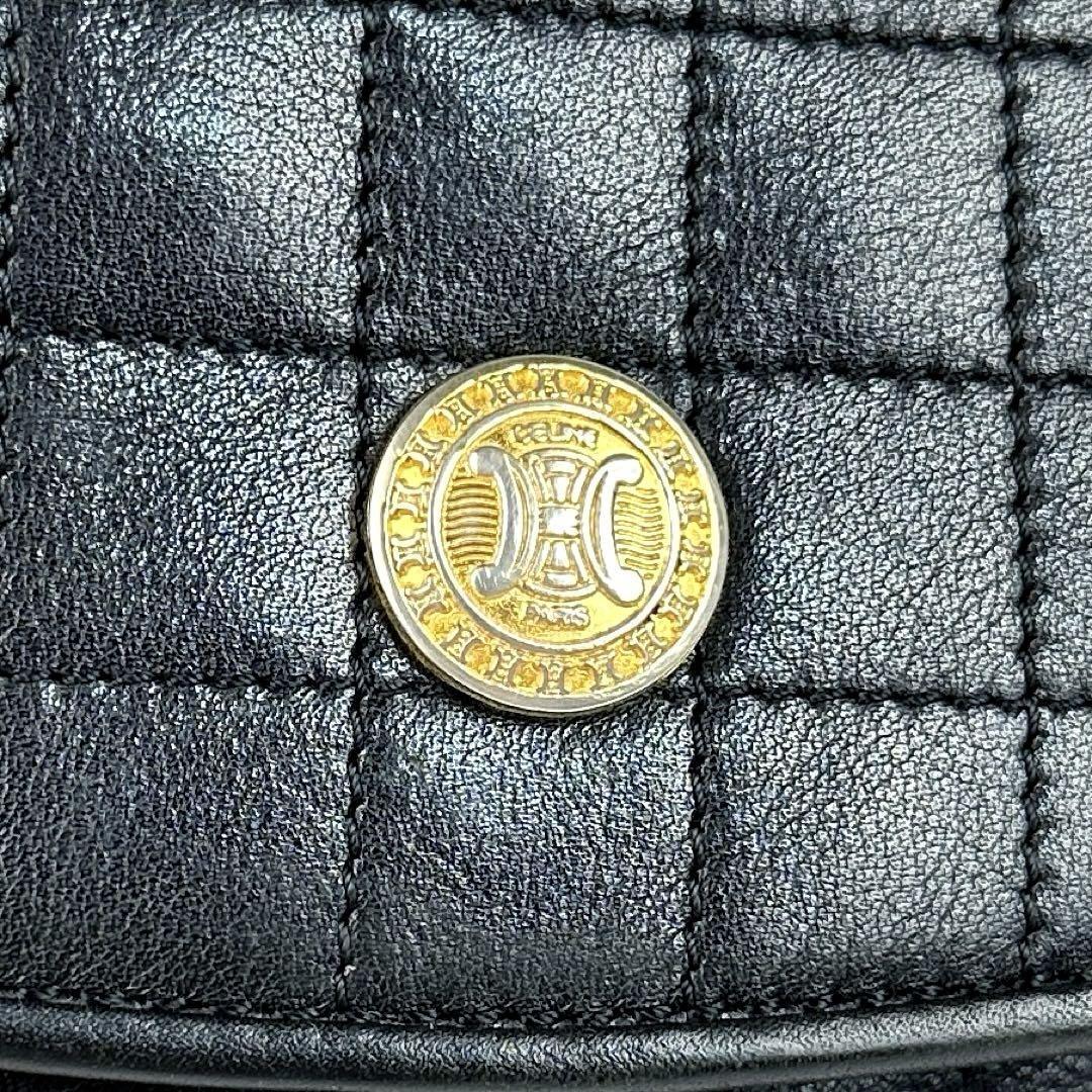 美品】CELINE セリーヌ ショルダーバッグ トリオンフ 美品】CELINE セリーヌ ショルダーバッグ トリオンフ