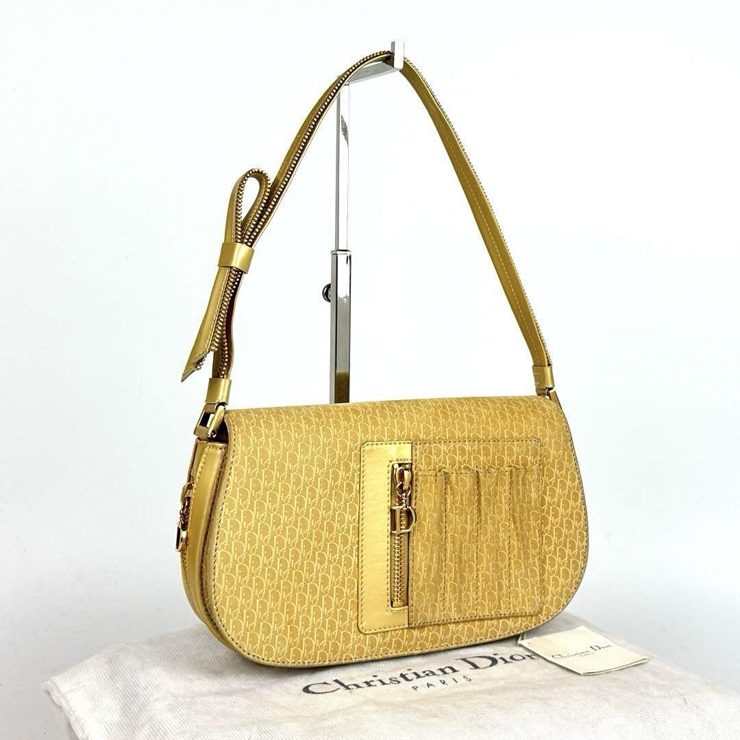 美品】Christian Dior ディオール ワンショルダー 肩掛け 美品】Christian Dior ディオール ワンショルダー 肩掛け