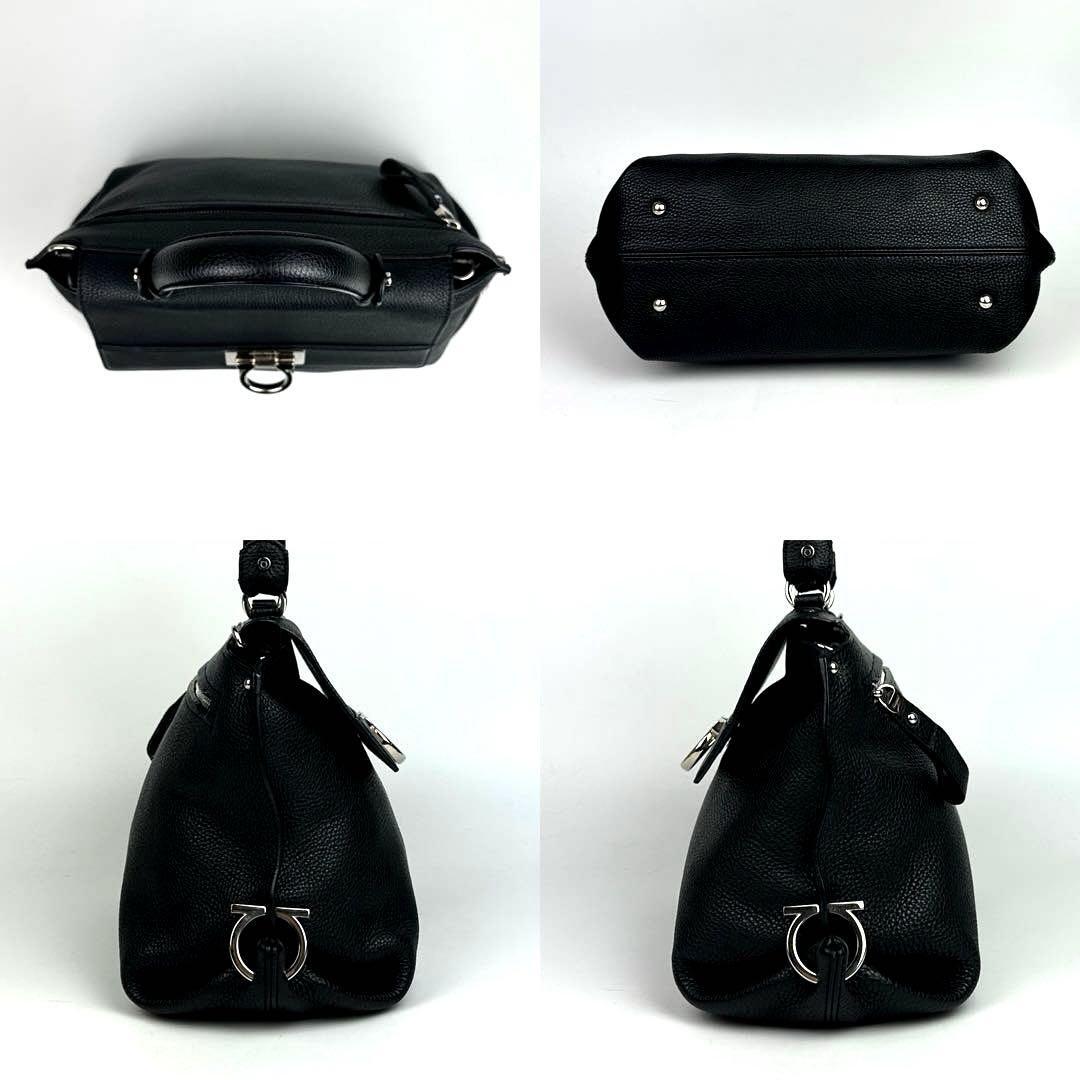 美品 Salvatore Ferragamo フェラガモ ハンドバッグ 2way 美品 Salvatore Ferragamo フェラガモ ハンドバッグ 2way