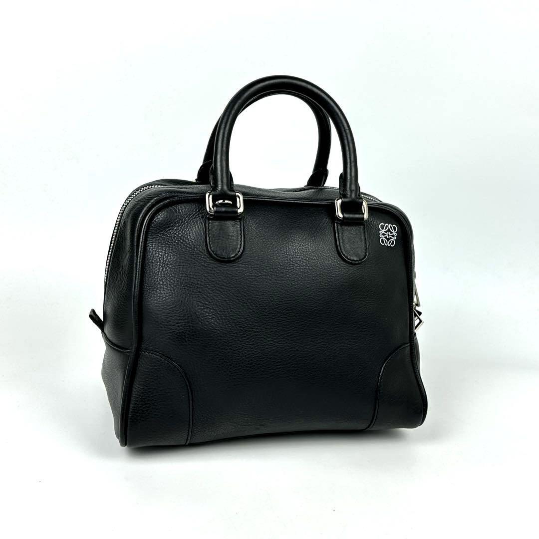 美品 LOEWE ロエベ ハンドバッグ アマソナ75 アナグラム 美品 LOEWE ロエベ ハンドバッグ アマソナ75 アナグラム