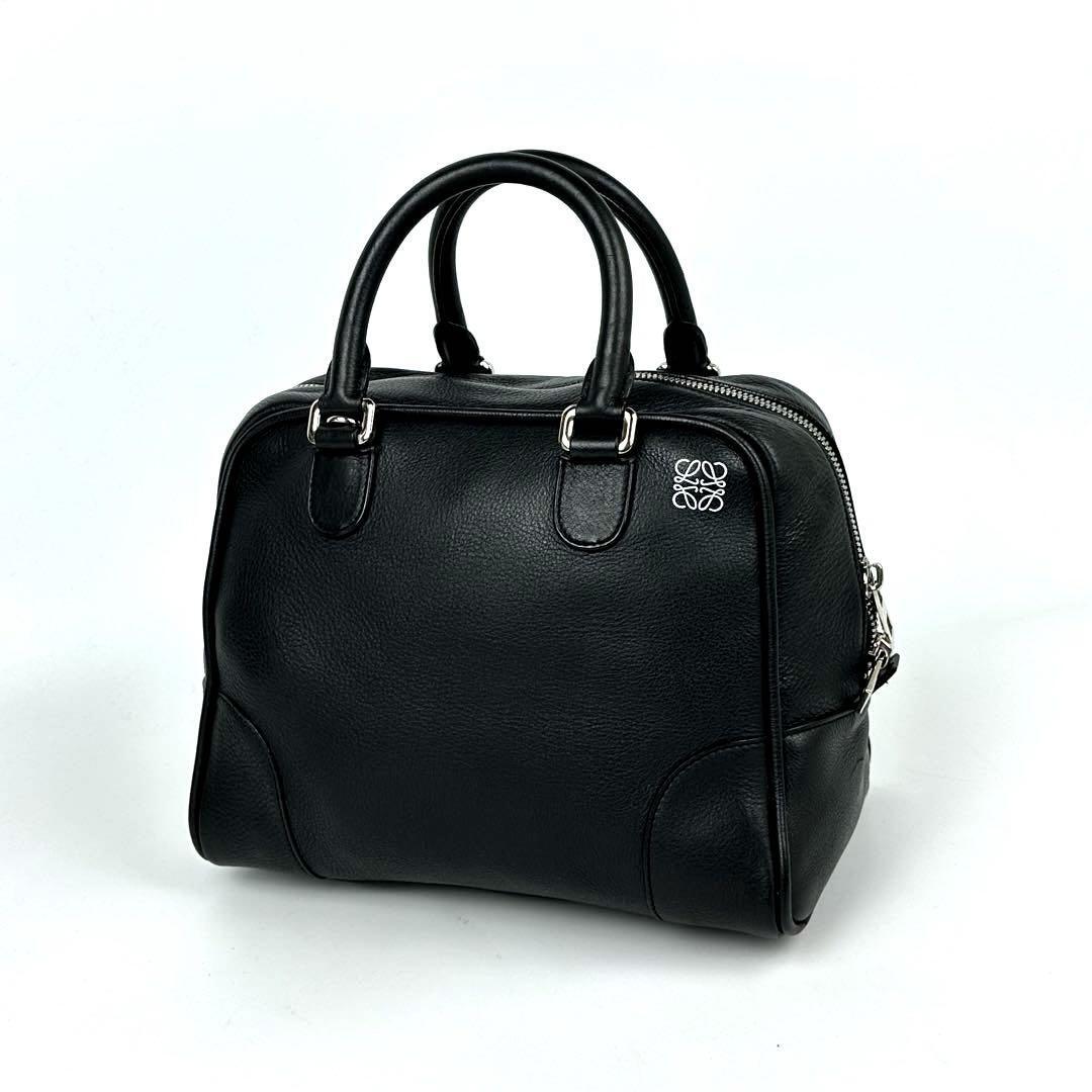 美品 LOEWE ロエベ ハンドバッグ アマソナ75 アナグラム 美品 LOEWE ロエベ ハンドバッグ アマソナ75 アナグラム
