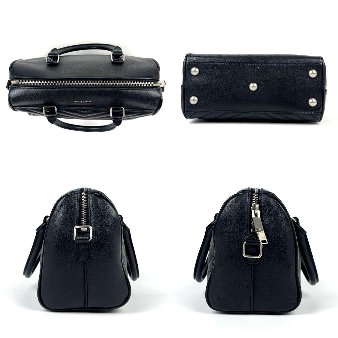 美品】SAINT LAURENT サンローラン ハンドバッグ 2way ダッフル 美品】SAINT LAURENT サンローラン ハンドバッグ 2way ダッフル