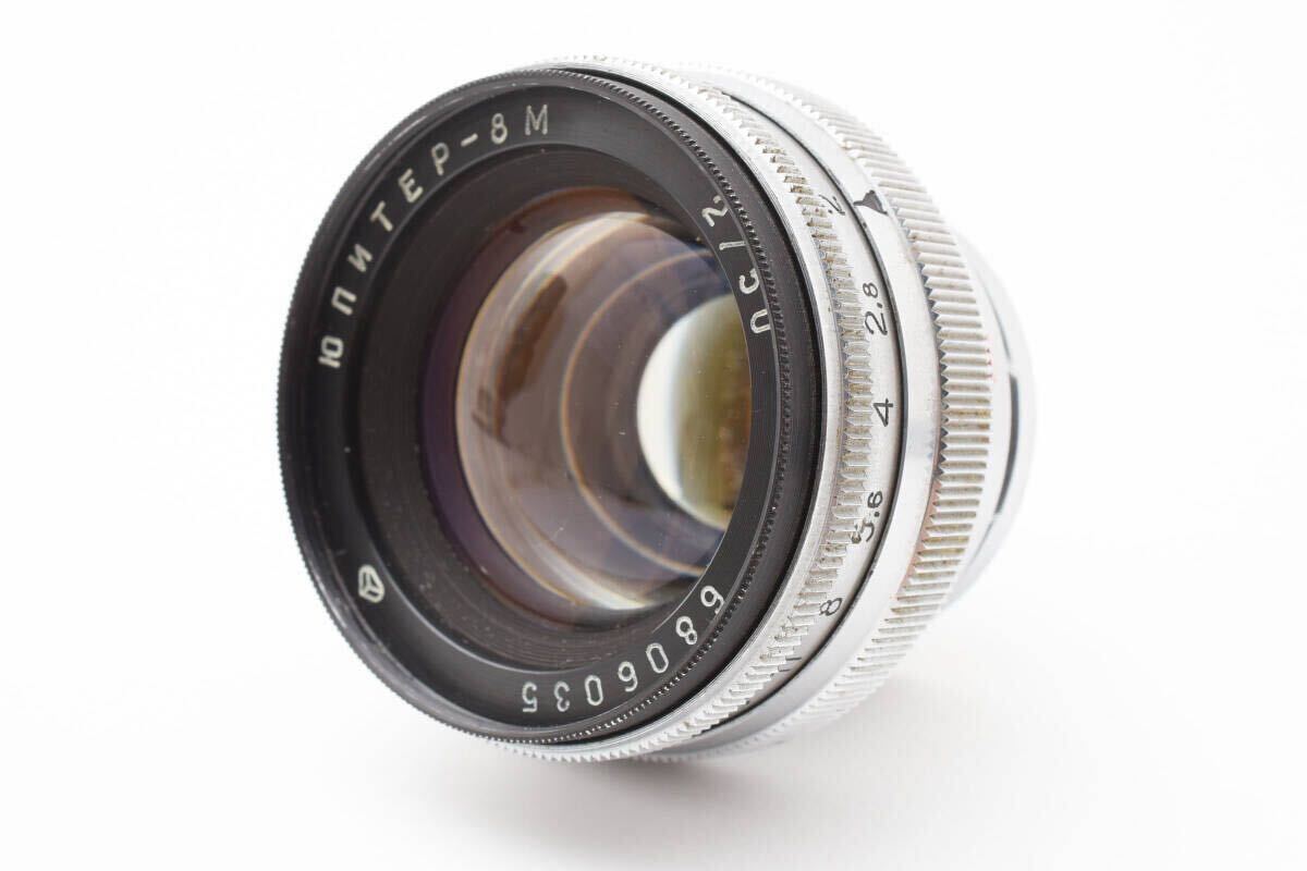 動(dòng)作確認(rèn)済 JUPITER-8 50mm F2 ジュピター ８ FED フェド Kiev キエフ ロシア制 JUPITER 8 50/2 1253