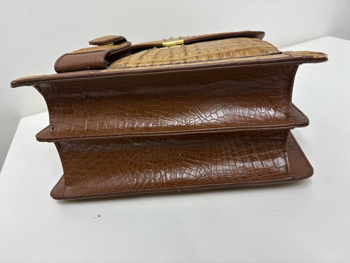 11987】 ☆1円スタート LONGEVITE ロンジェヴィエ クロコダイル 11987】 ☆1円スタート LONGEVITE ロンジェヴィエ クロコダイル