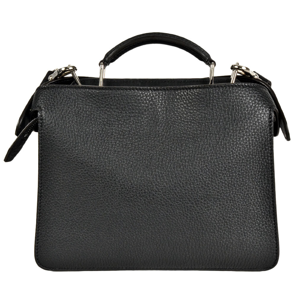 フェンディ FENDI ピーカブー アイシーユー スモール ハンドバッグ 2WAY レザー 7VA530 ブラック ショルダーバッグ ISeeU レディース