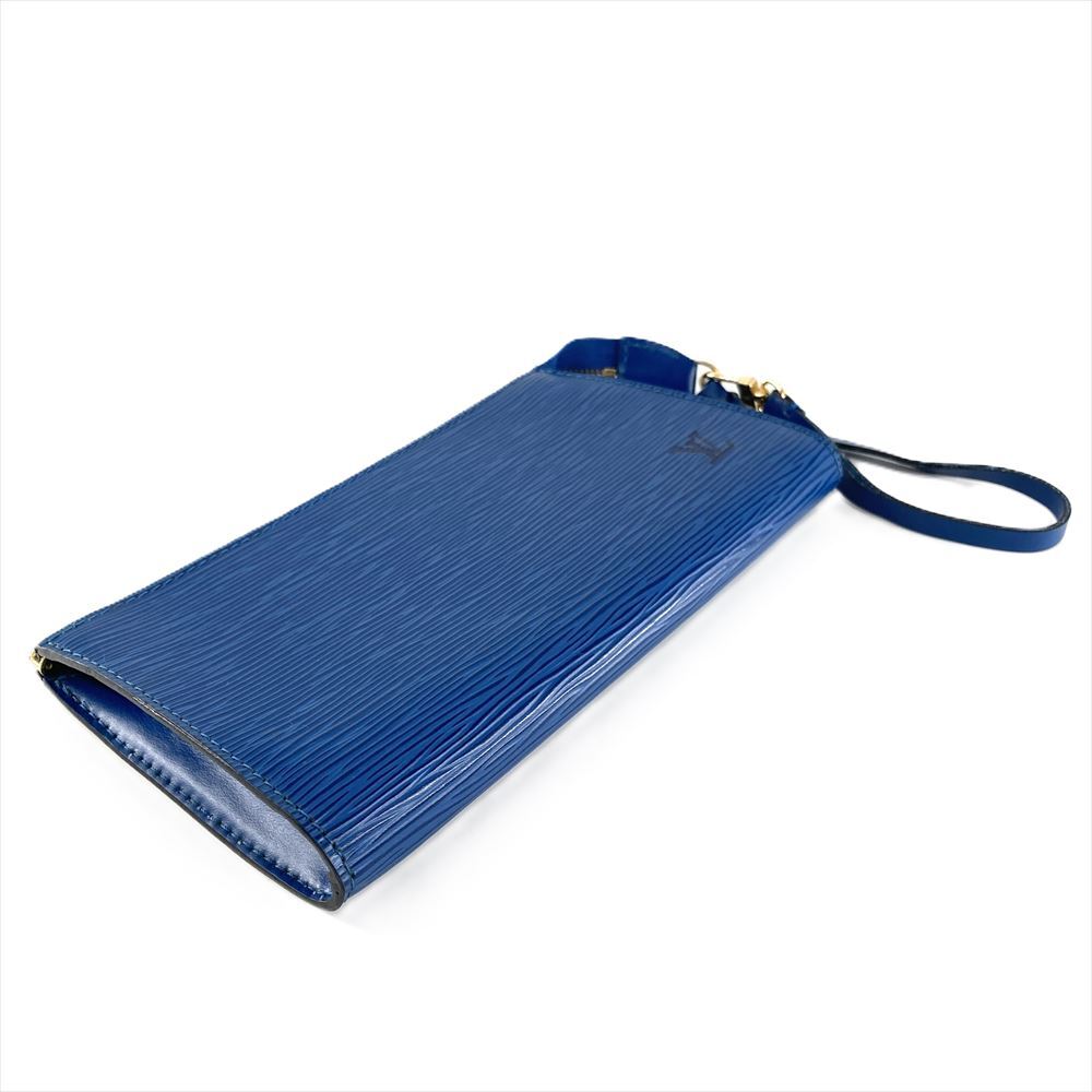 ルイヴィトン LOUIS VUITTON ポシェットアクセソワール ハンドバッグ エピ M52945 トレドブルー CA0948
