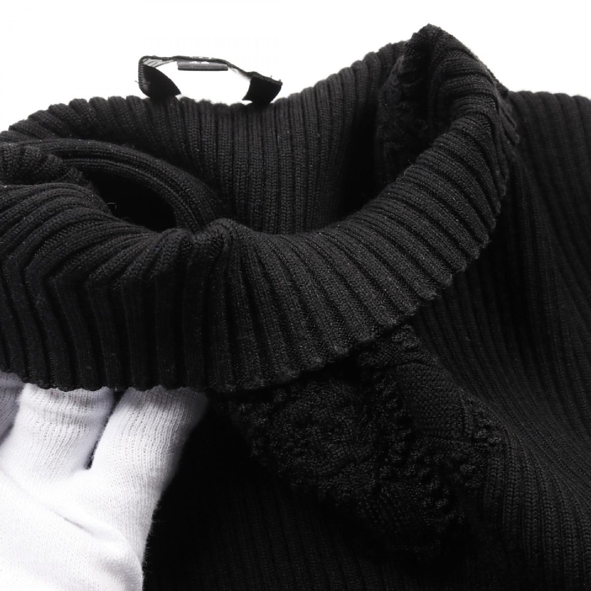 シャネル ココマーク クローバー ブランドオフ CHANEL レーヨン ニット ヴィスコート/ウール 中古 レディース