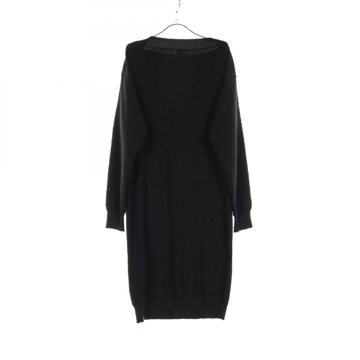 エルメス エクスリブリスボタン ブランドオフ HERMES シルク ワンピース カシミア 中古 レディース