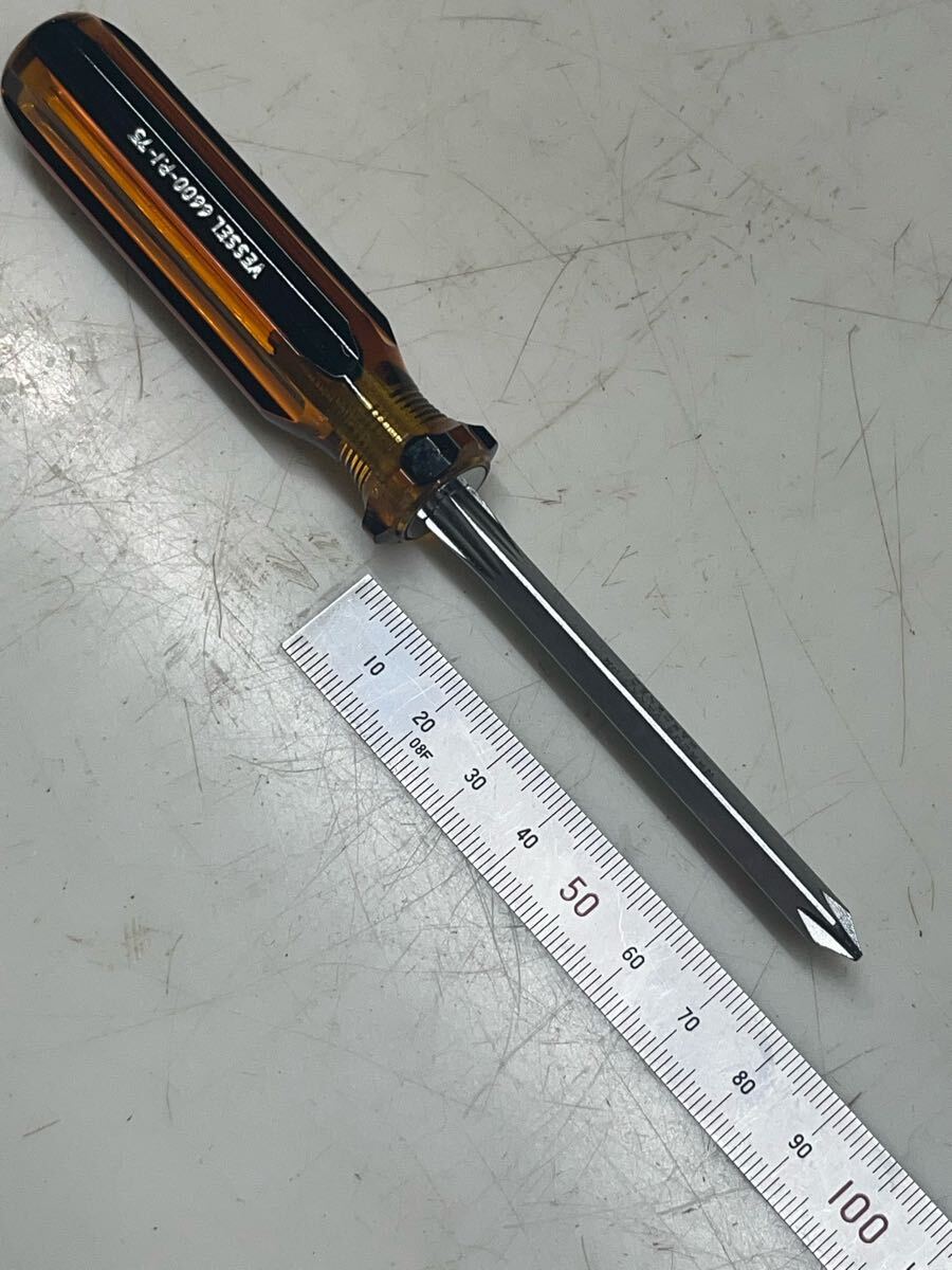 VESSELベッセル角軸プラスドライバー　　　　7本セット 未使用_画像3