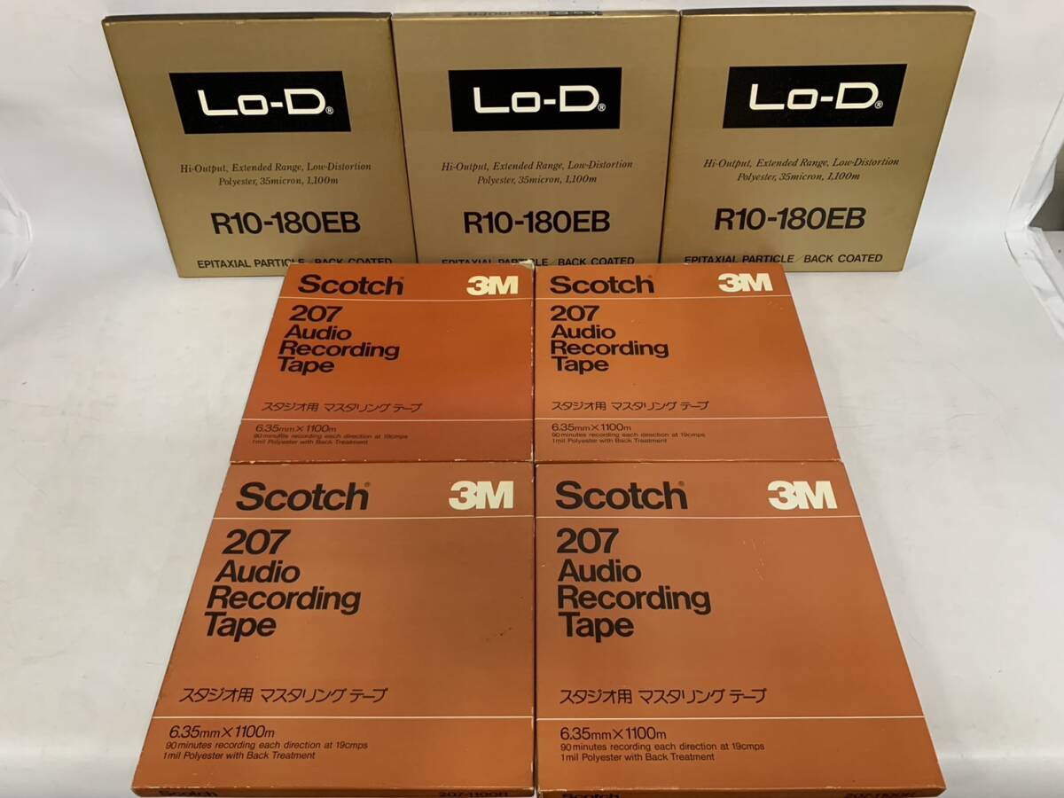 0425y Y3451】 オープンリールテープ 7点まとめ Lo-D R10-180EB 0425y Y3451】 オープンリールテープ 7点まとめ Lo-D R10-180EB
