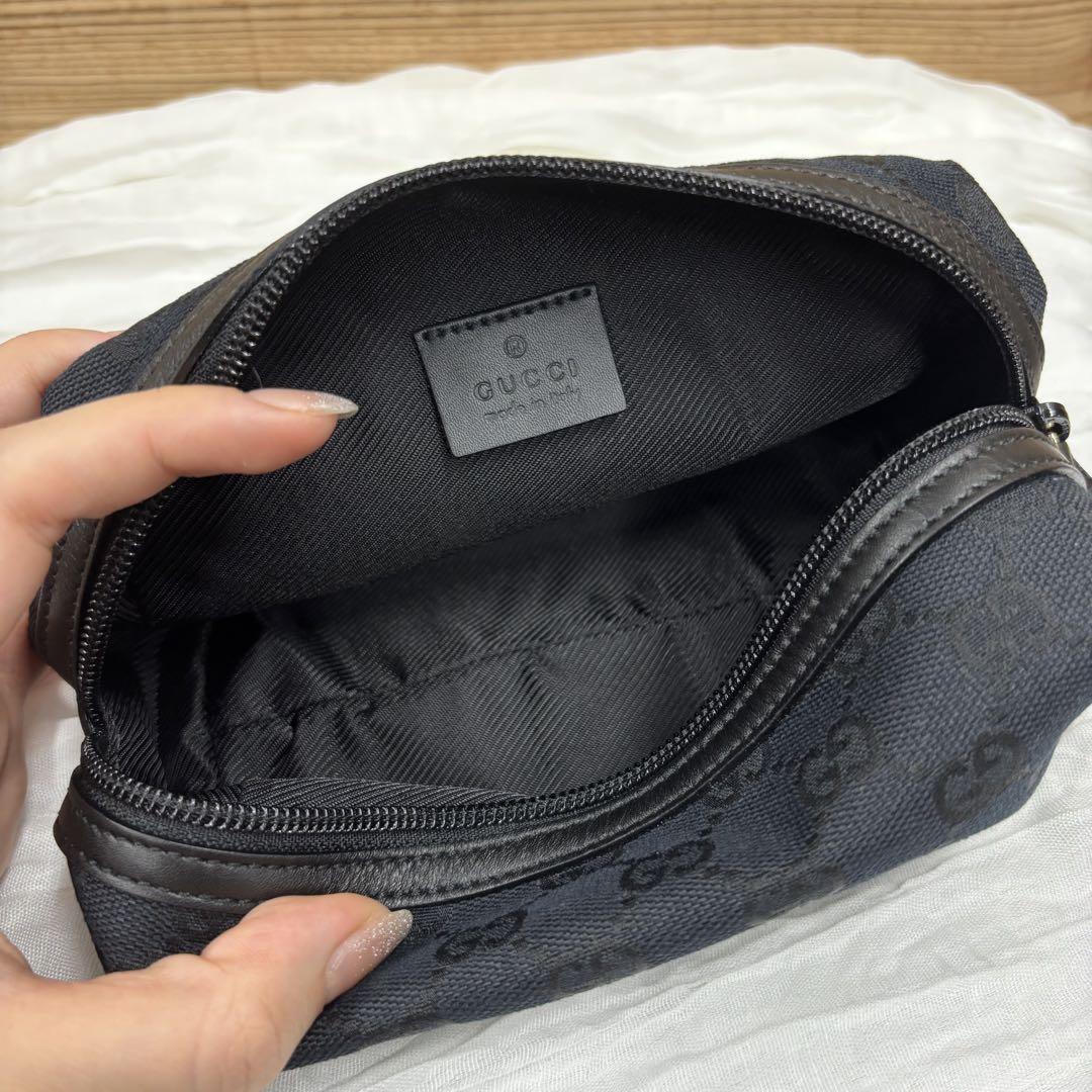 グッチ GUCCI ブラック ポーチ キャンバス マルチケース|Yahoo グッチ GUCCI ブラック ポーチ キャンバス マルチケース|Yahoo