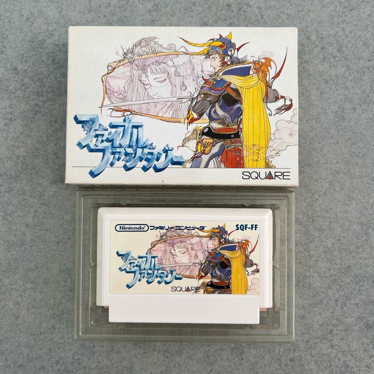 B 中古【ファイナルファンタジー】ファミコンソフト 箱説付き B 中古【ファイナルファンタジー】ファミコンソフト 箱説付き
