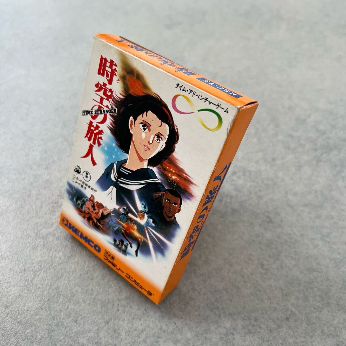 J 中古【時空の旅人】 ファミコンソフト 箱/説明書付き ケムコ J 中古【時空の旅人】 ファミコンソフト 箱/説明書付き ケムコ