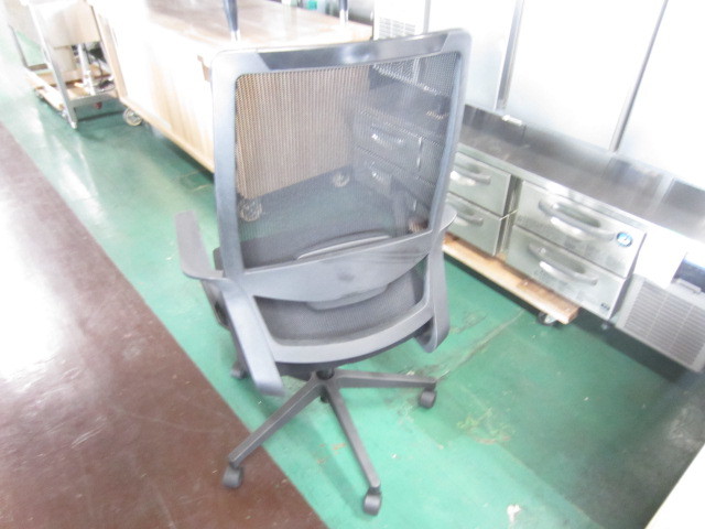 OA?事務(wù)チェア/回転イス/WAチェア/YWA-BL-BLGR/ハイバック/肘付/イトーキ/中古即決品★　商品番號231104-H1A
