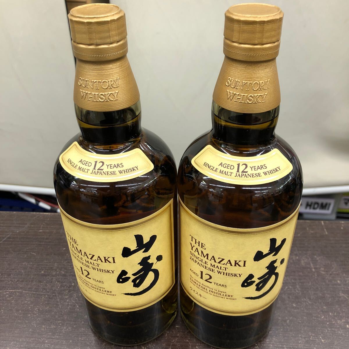 未開栓】2本セット サントリー 山崎12年 ウイスキー シングル 未開栓】2本セット サントリー 山崎12年 ウイスキー シングル