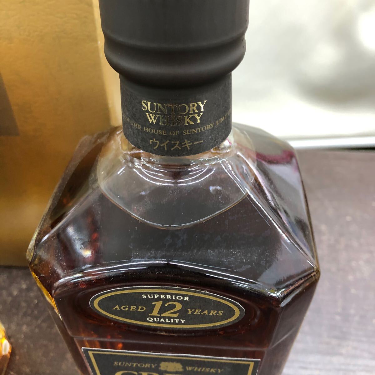 未開栓】2本セット CREST 12年 サントリー ウイスキー クレスト 未開栓】2本セット CREST 12年 サントリー ウイスキー クレスト