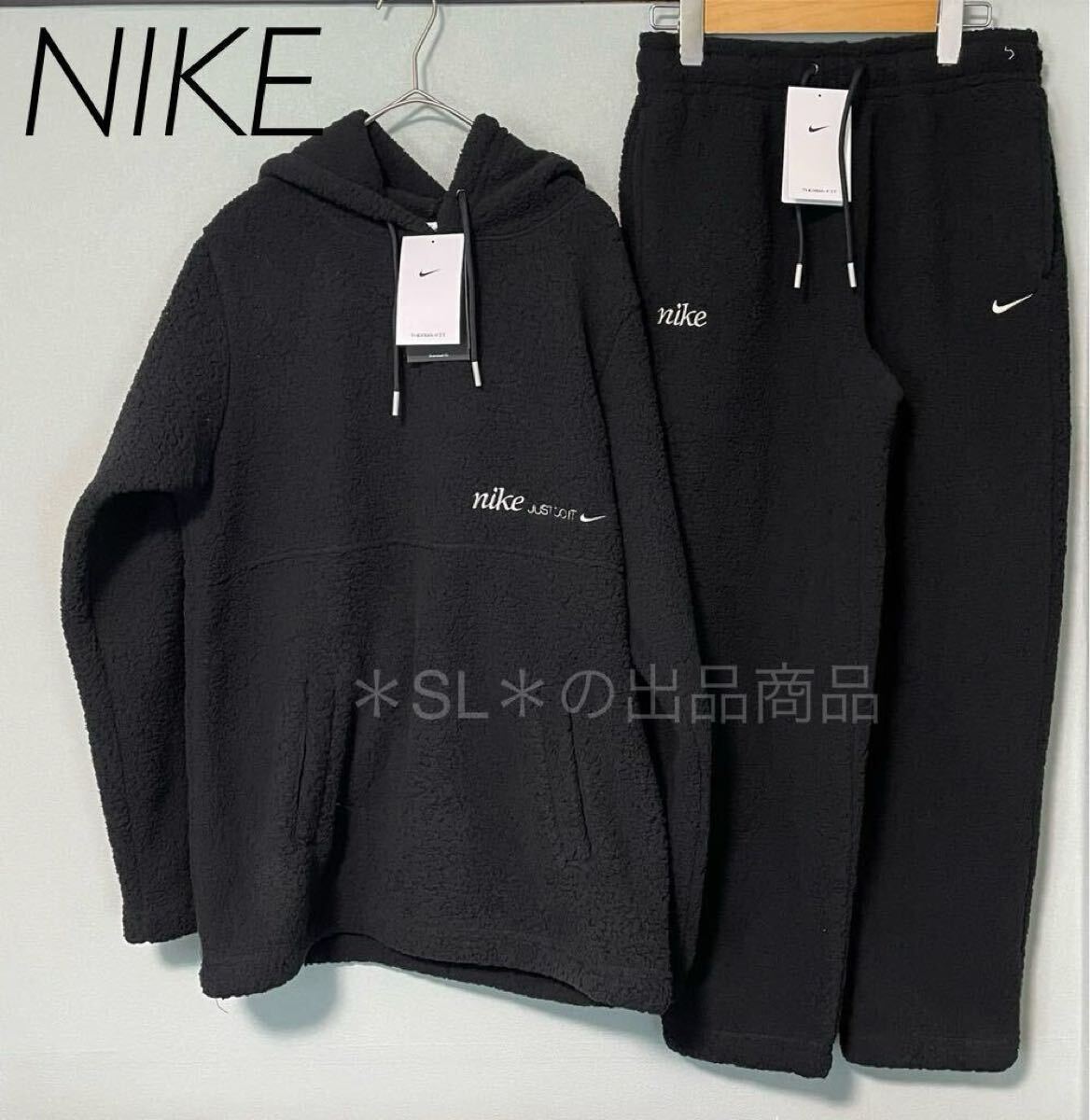 【保存版】 ウィメンズ ナイキ NIKE 新品 S サーマ 黒 セットアップ その他