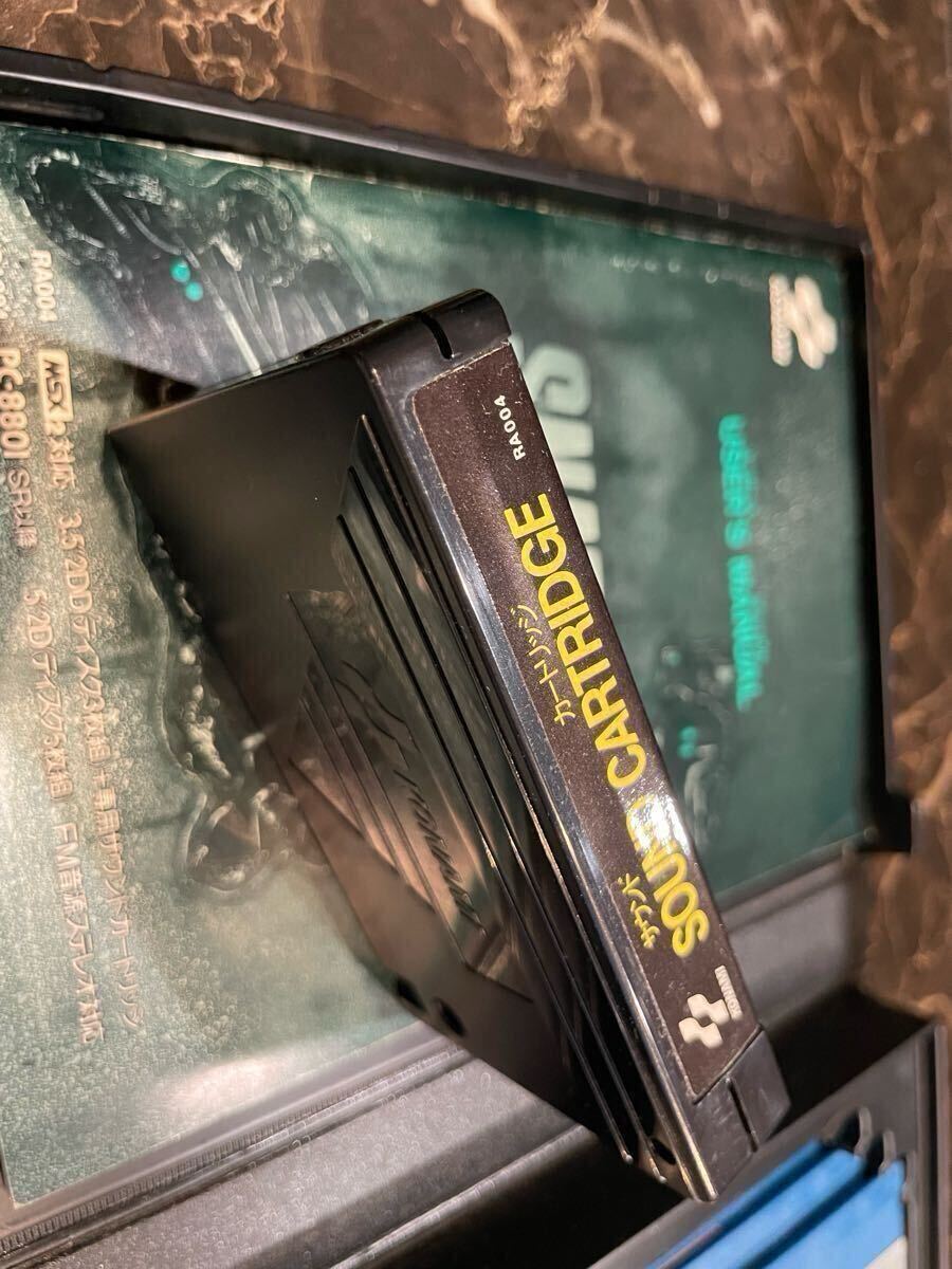 MSX2 ソフト KONAMI SNATCHER スナッチャー CYBERPUNK ADVENTURE MSX2 ソフト KONAMI SNATCHER スナッチャー CYBERPUNK ADVENTURE