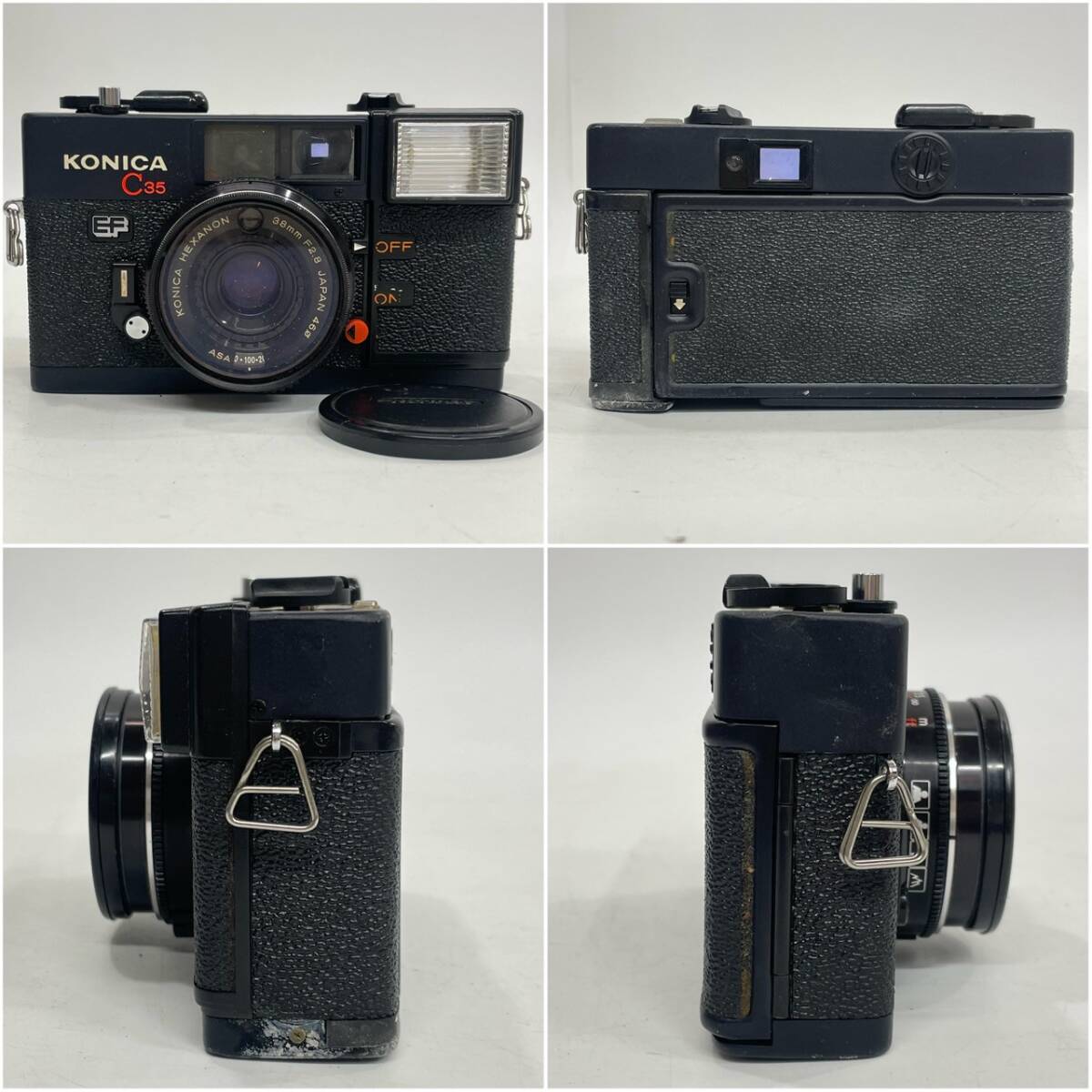☆ 1円〜【4点まとめ売り】 KONICA コニカ フィルムカメラ ☆ 1円〜【4点まとめ売り】 KONICA コニカ フィルムカメラ