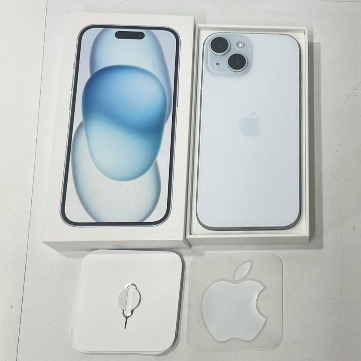 ☆1円~【初期化済み】アップル Apple iPhone 15 128GB ブルー ☆1円~【初期化済み】アップル Apple iPhone 15 128GB ブルー