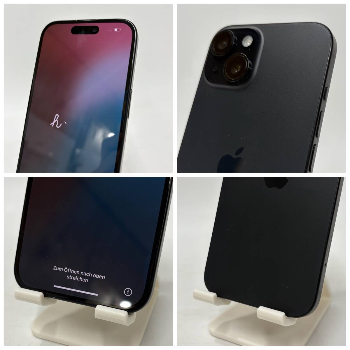 ☆1円~【初期化済み】アップル Apple iPhone 15 128GB ブラック ☆1円~【初期化済み】アップル Apple iPhone 15 128GB ブラック