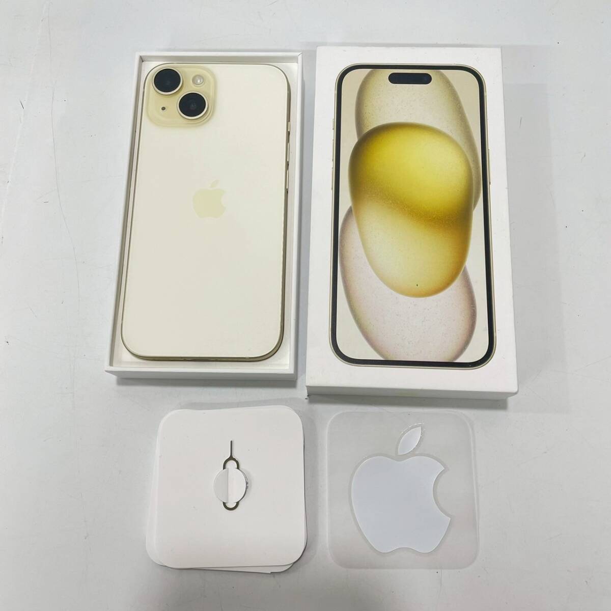 ☆1円~【初期化済み】アップル Apple iPhone 15 256GB イエロー ☆1円~【初期化済み】アップル Apple iPhone 15 256GB イエロー