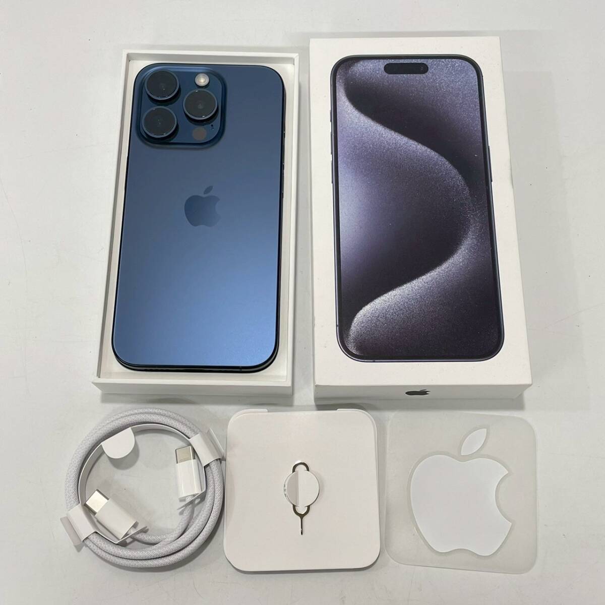 ☆1円~【初期化済み】アップル Apple iPhone 15Pro 256GB ブルー ☆1円~【初期化済み】アップル Apple iPhone 15Pro 256GB ブルー