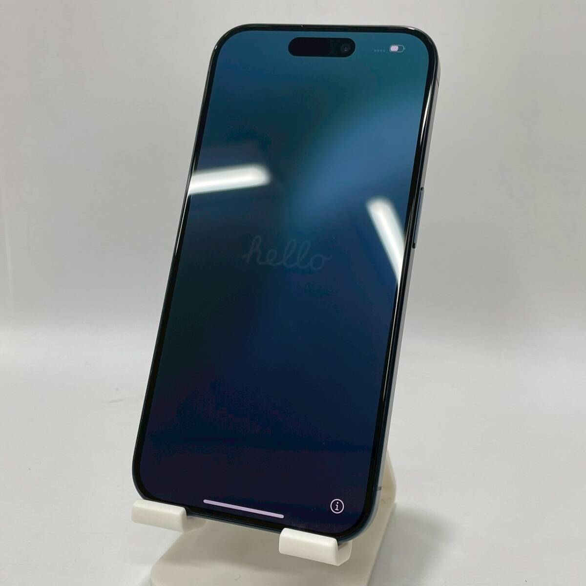 ☆1円~【初期化済み】アップル Apple iPhone 15Pro 256GB ブルー ☆1円~【初期化済み】アップル Apple iPhone 15Pro 256GB ブルー