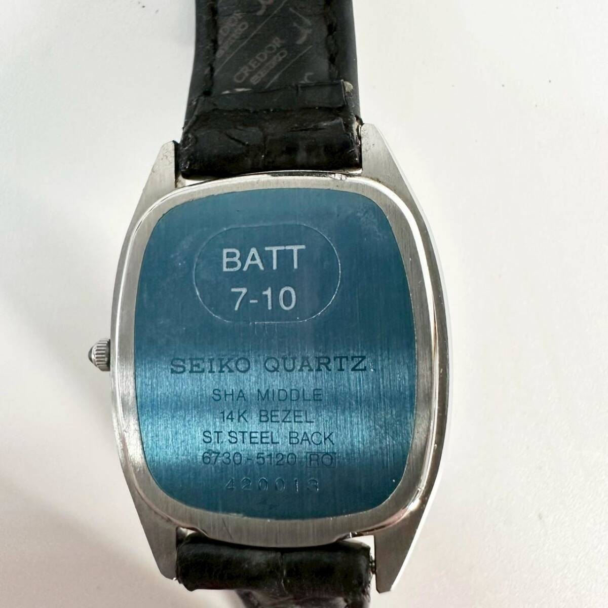 1円~【実動】SEIKO セイコー 6730-5120 CREDOR クレドール 14K 1円~【実動】SEIKO セイコー 6730-5120 CREDOR クレドール 14K